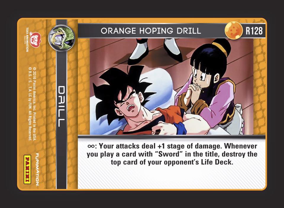 Orange Hoping Drill (FOIL)